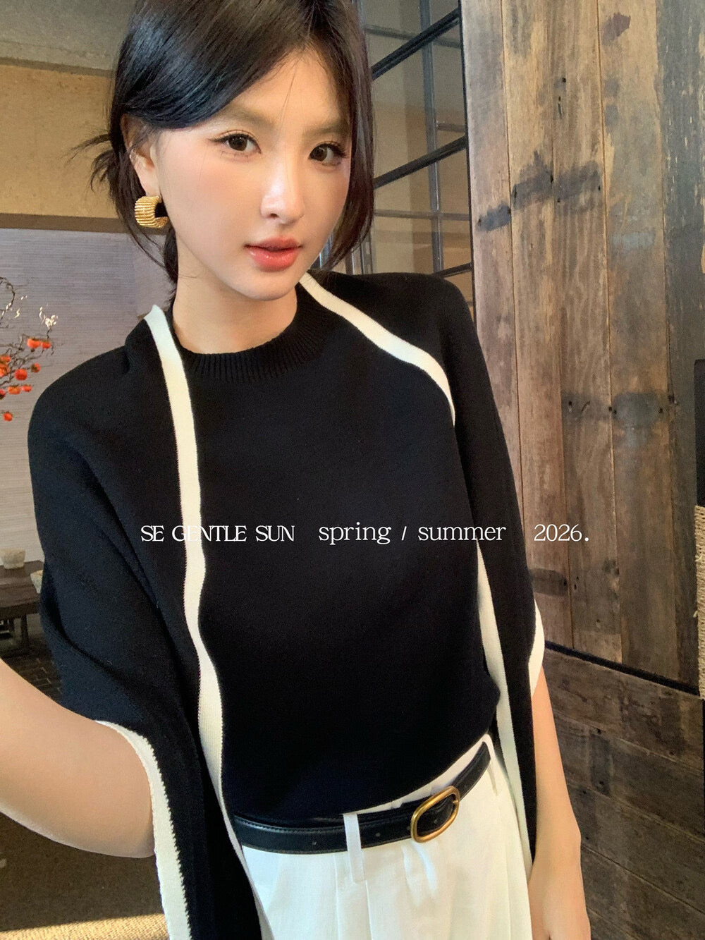 Hana 2-Piece Knit Blouse