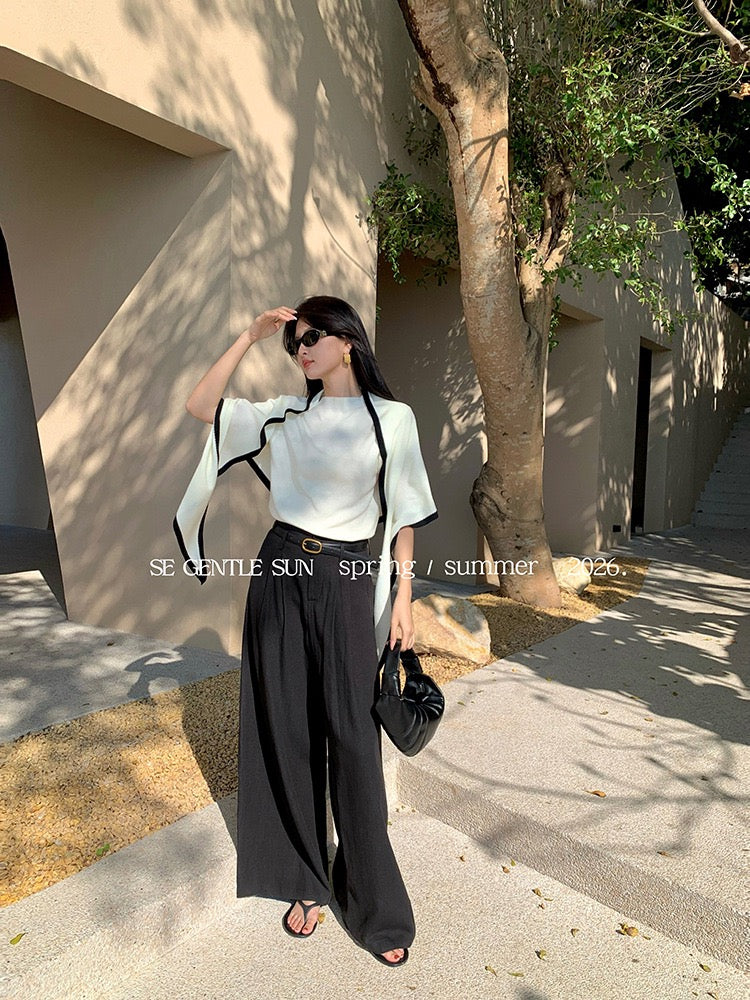 Hana Ramie Wide Legged Pants