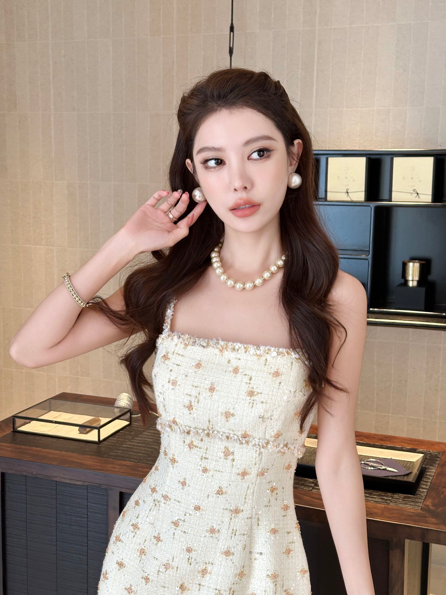 Layla Tweed Sequin Midi Dress