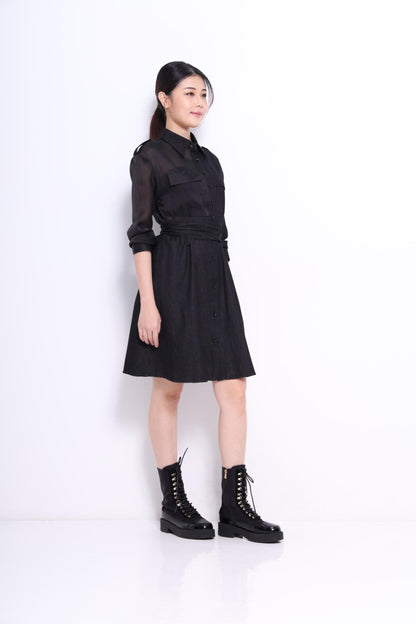 Jeon Denim Shirt Dress