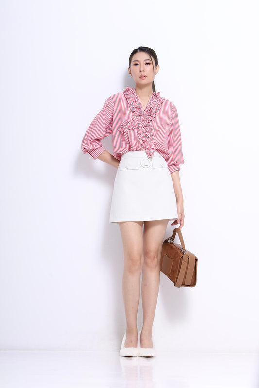 Bianca A-line Mini Skirt