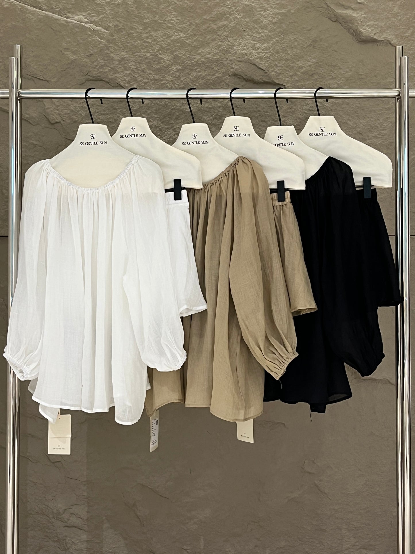 Elle Ramie Off Shoulder Setwear