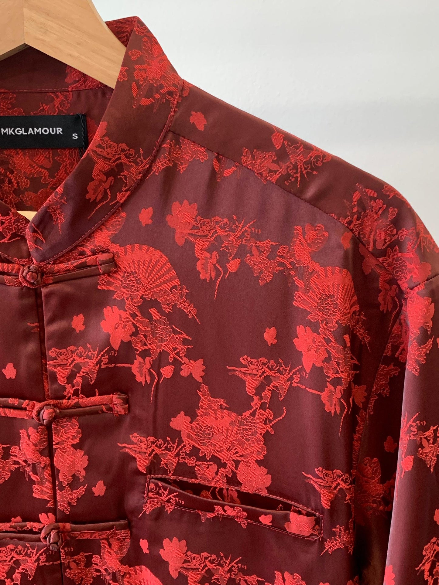 Qi Oriental Brocade Tang Shirt (Mens)