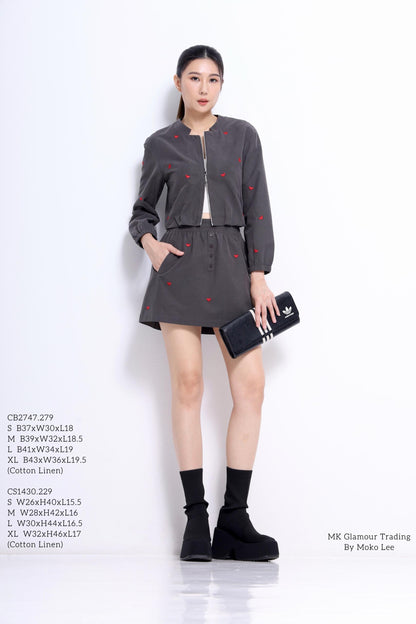 Lulu Love Embroidered Jacket
