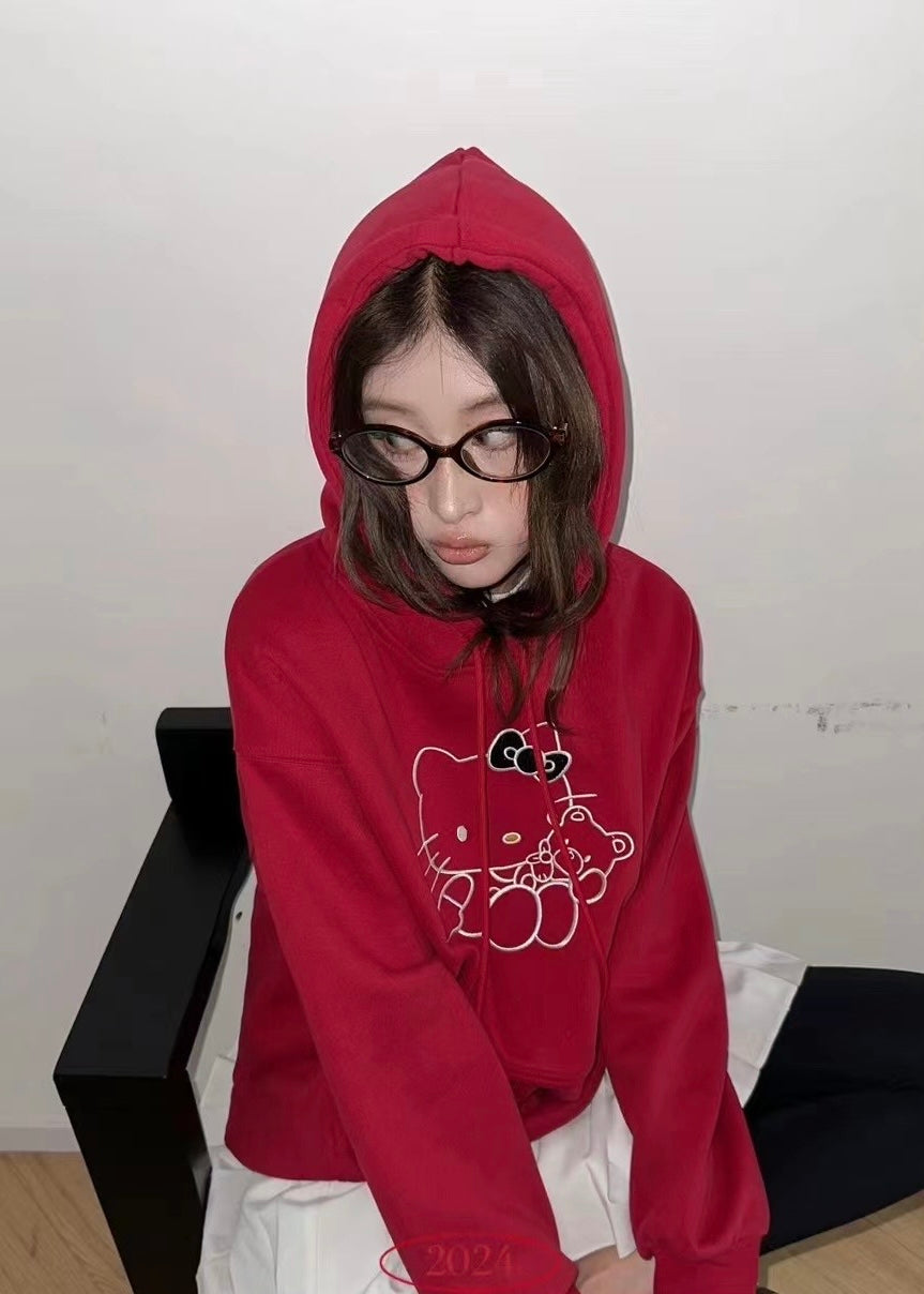 Hello Kitty Oversized Hoodie