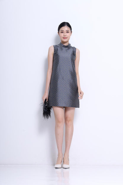 Xin Bow Babydoll Dress
