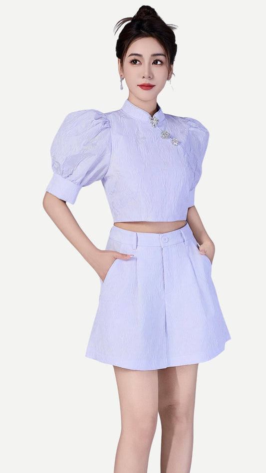 Xi Oriental Jacquard Shorts