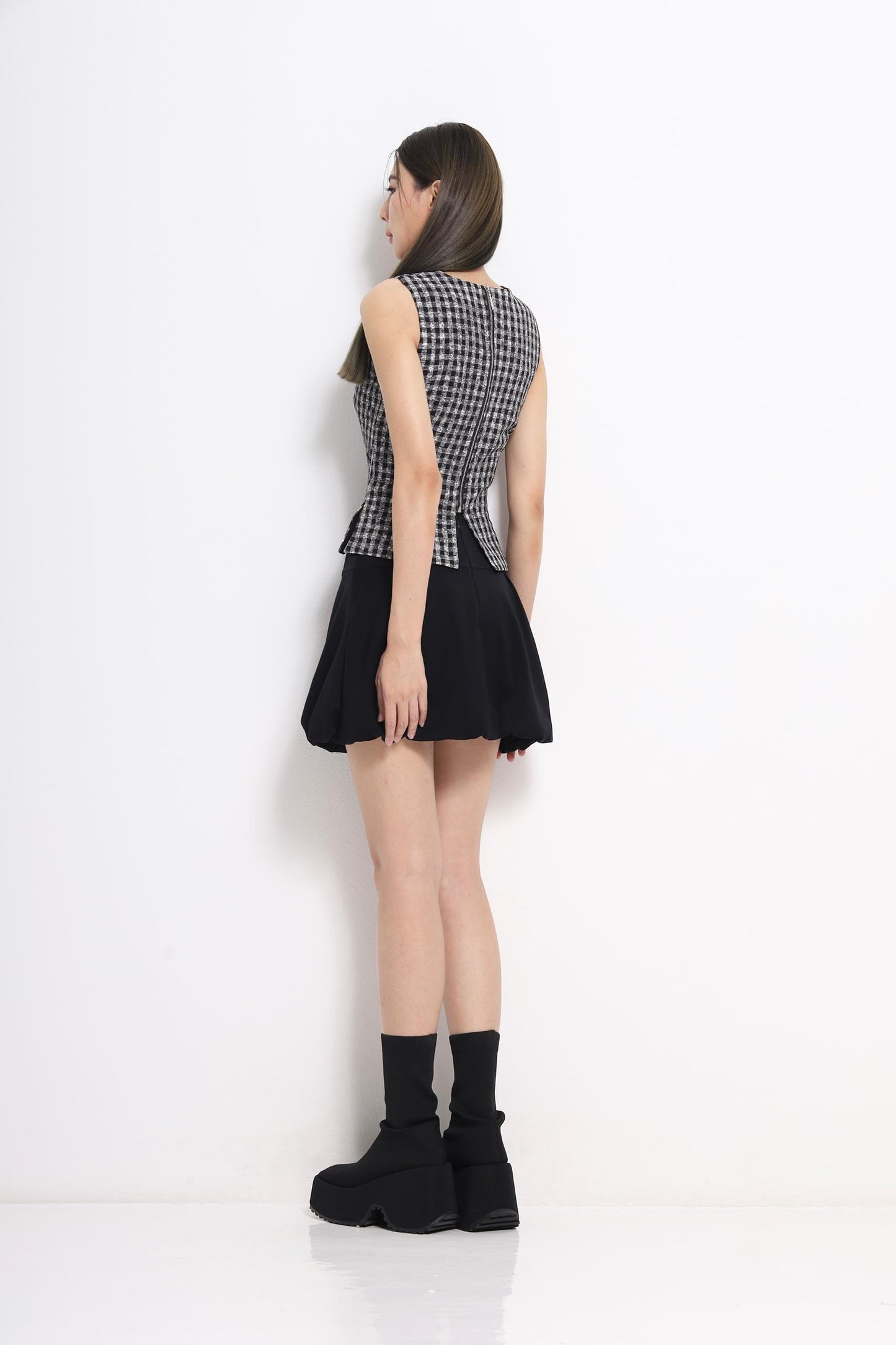 Tasha Sequin Fitted Top
