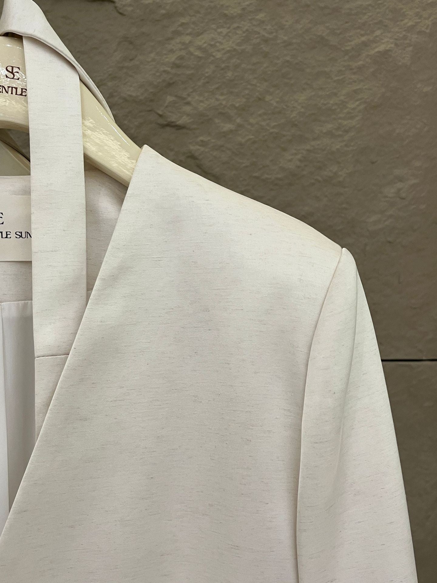 Zena Oversized Linen Blazer