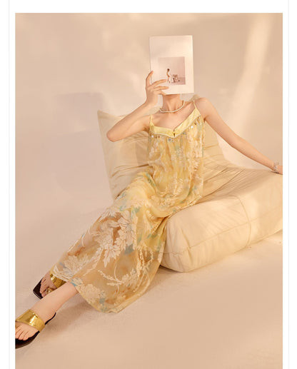 Huang Orient Flowy Dress