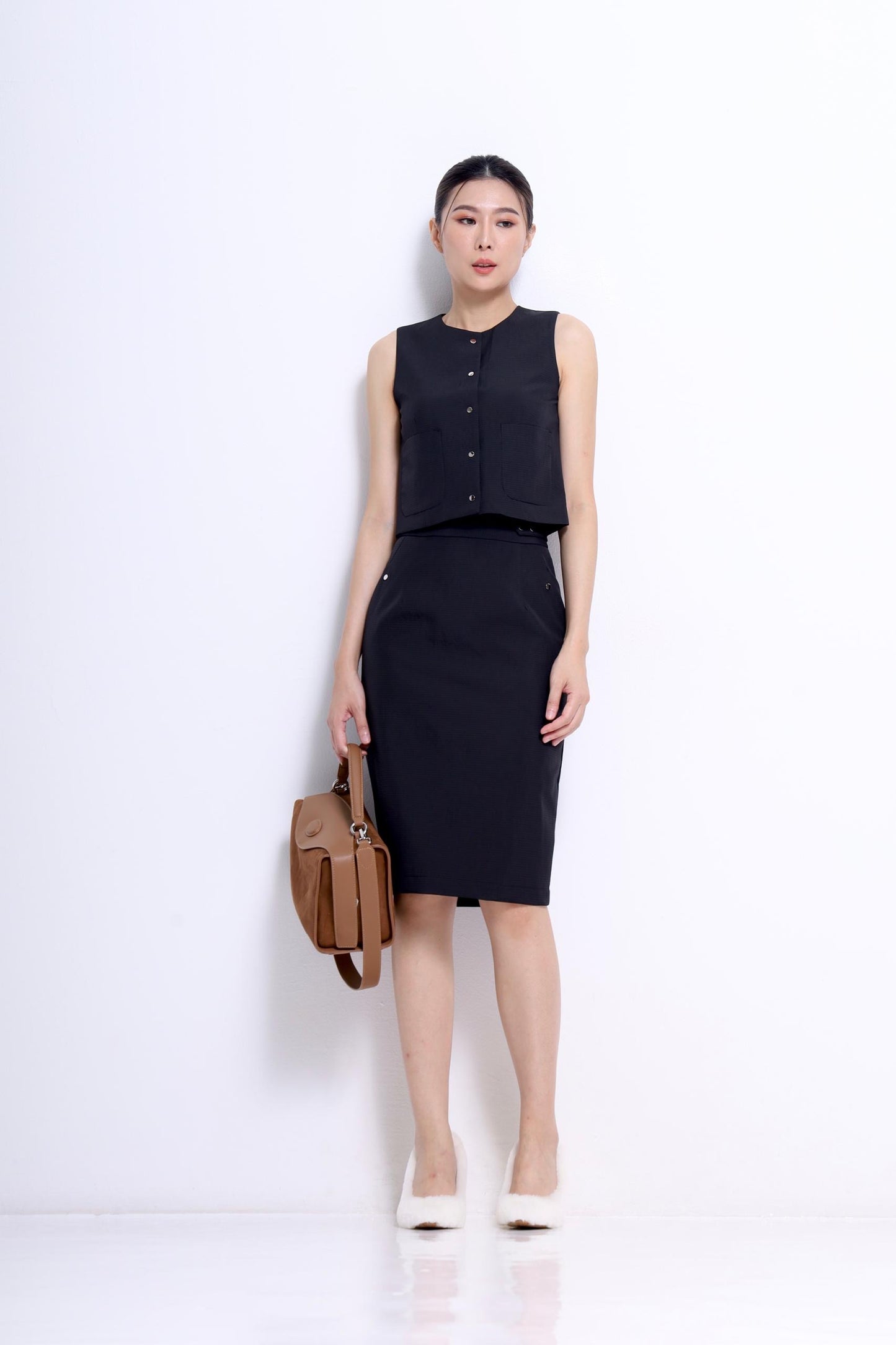 Ivy Cropped Vest Top