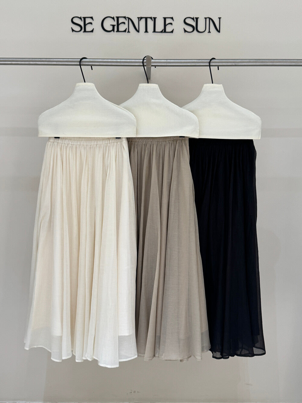 Tyana Textured A-line Skirt