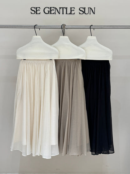 Tyana Textured A-line Skirt
