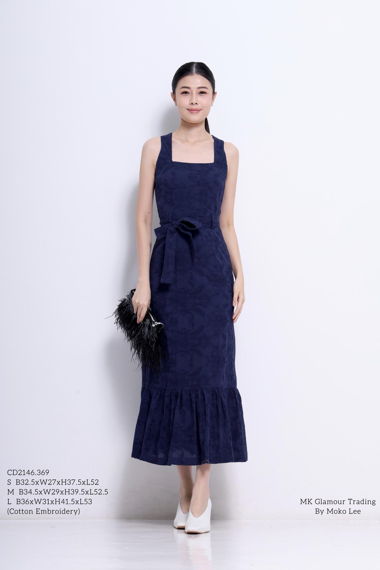 Aysha Embroidered Maxi Dress