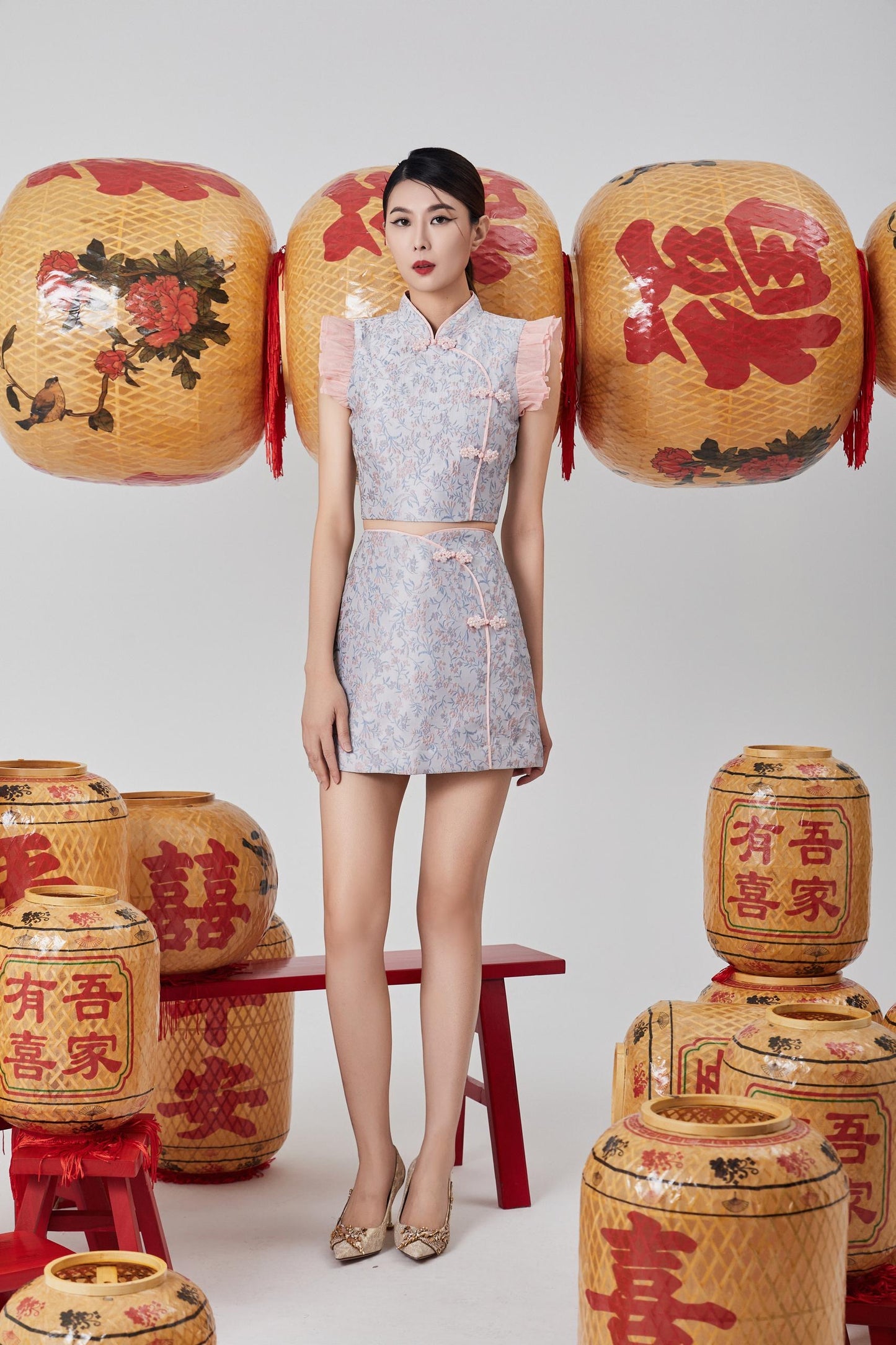 Hui Orient Mini Skirt