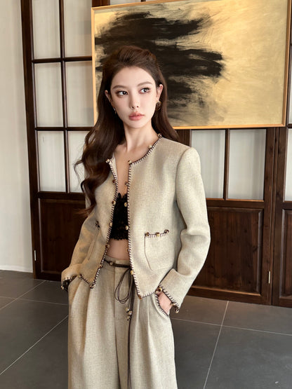 Blake Linen Jacket Setwear