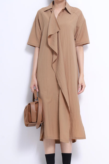 Jaime Oversized Trench Shirt Dress