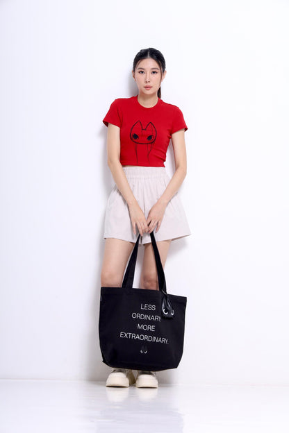 Omo Fitted Cropped Tee