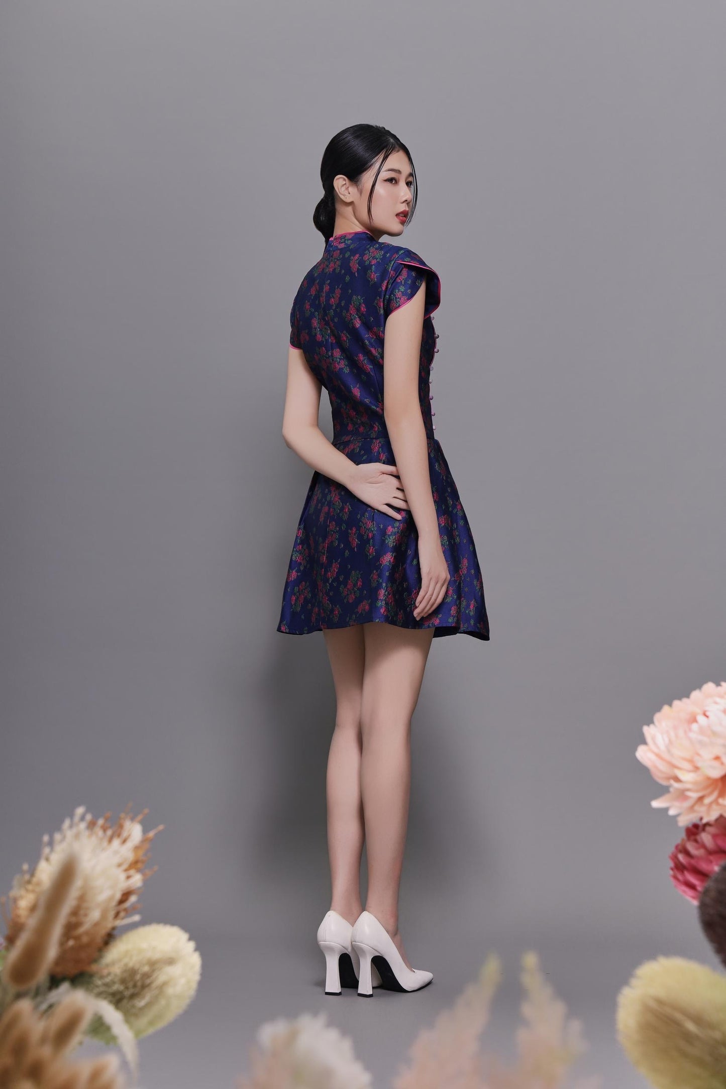 Yi A-line Qipao Dress