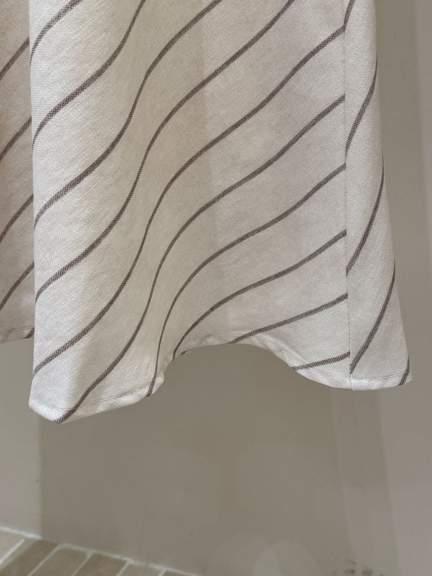 Quinn Diagonal Stripe Skirt