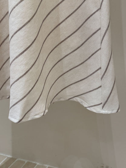 Quinn Diagonal Stripe Skirt