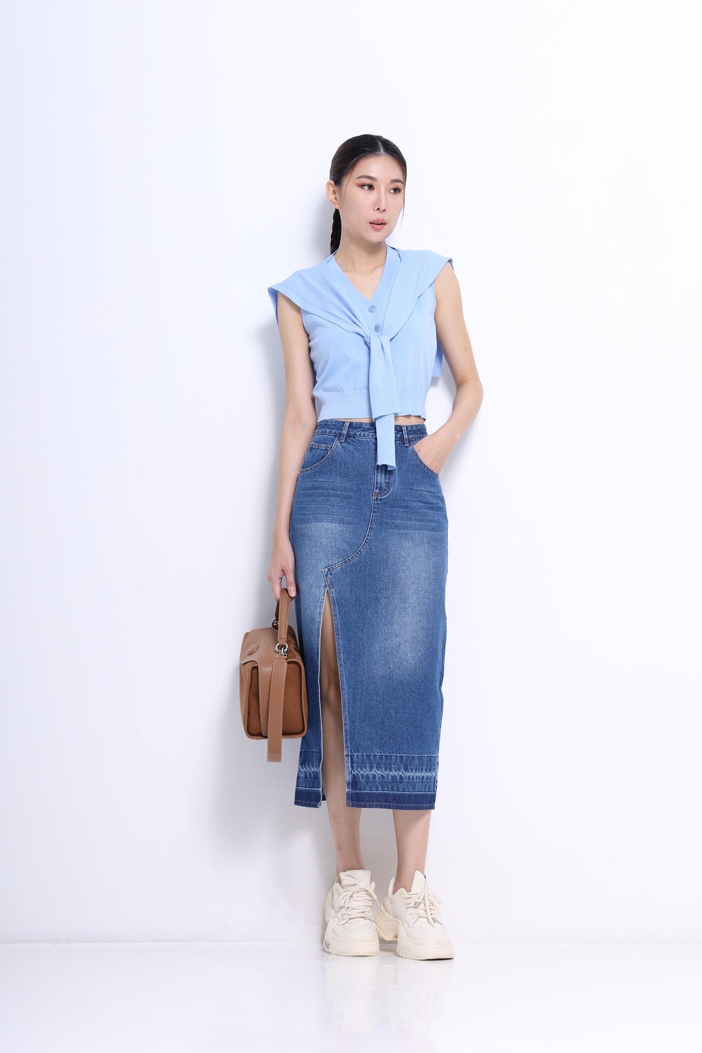 Josie 2 piece V-Neck Knit Vest