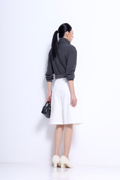 Hera Bermuda Pleated Shorts