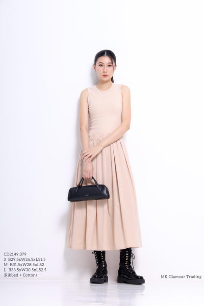 Shannon Ribbed Knit Maxi Dress