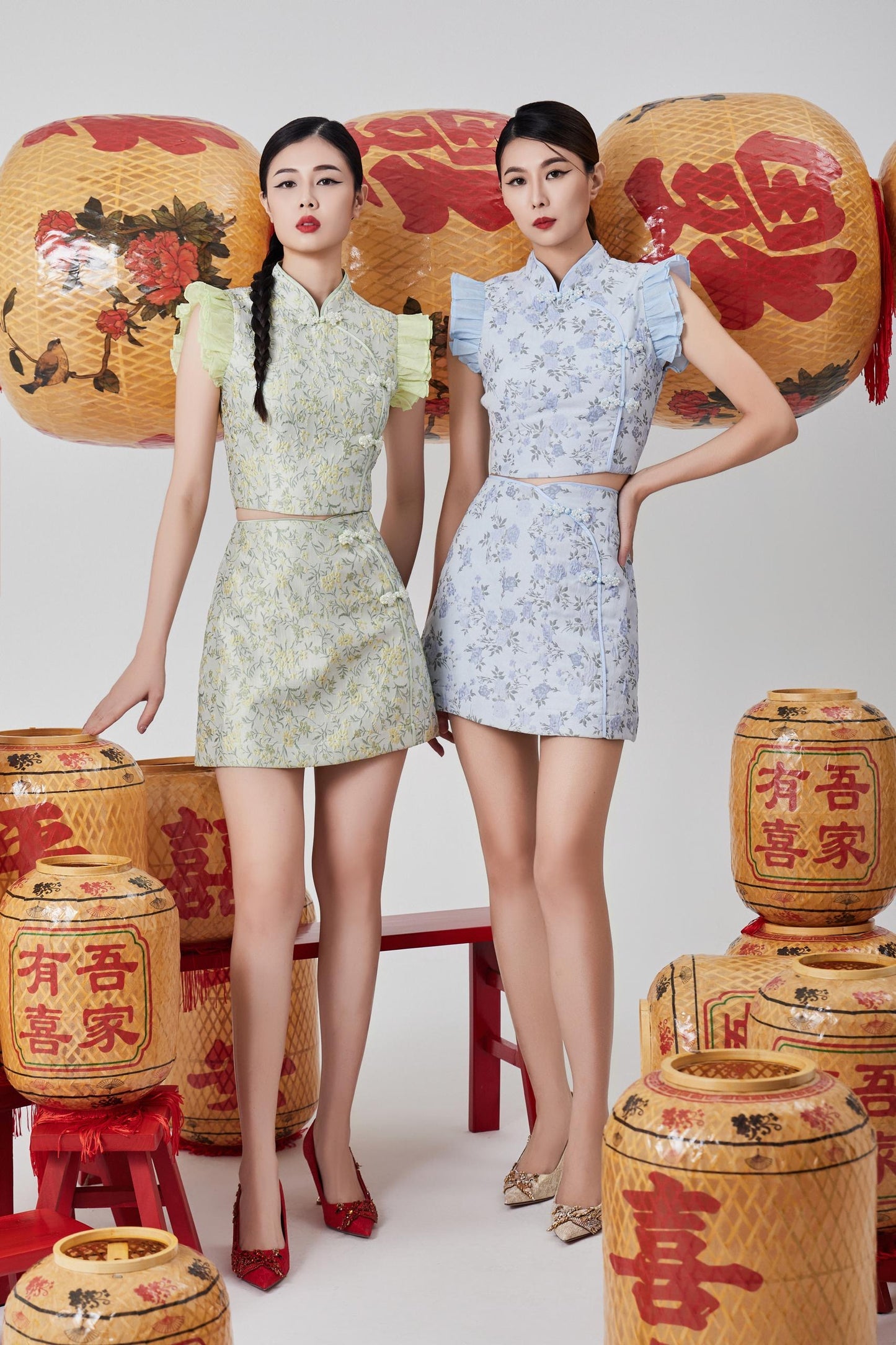 Hui Orient Mini Skirt