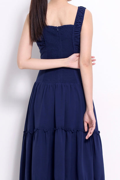 Denise Ruffled A-line Dress