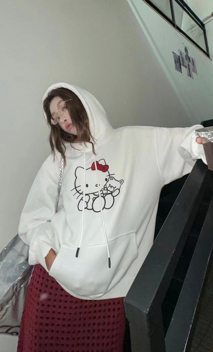 Hello Kitty Oversized Hoodie