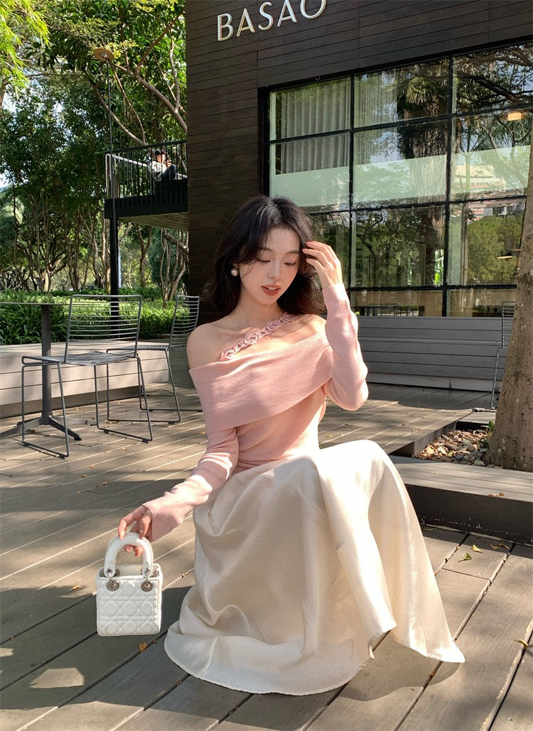 Valentina Pleated A-line Skirt