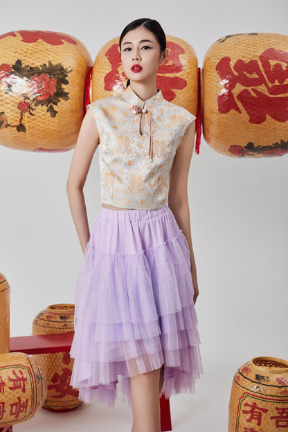 Jue Layered Tulle Skirt