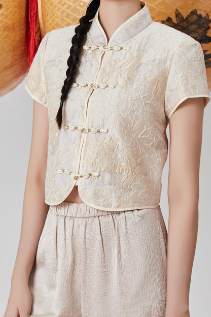 Ran Orient Qipao Top