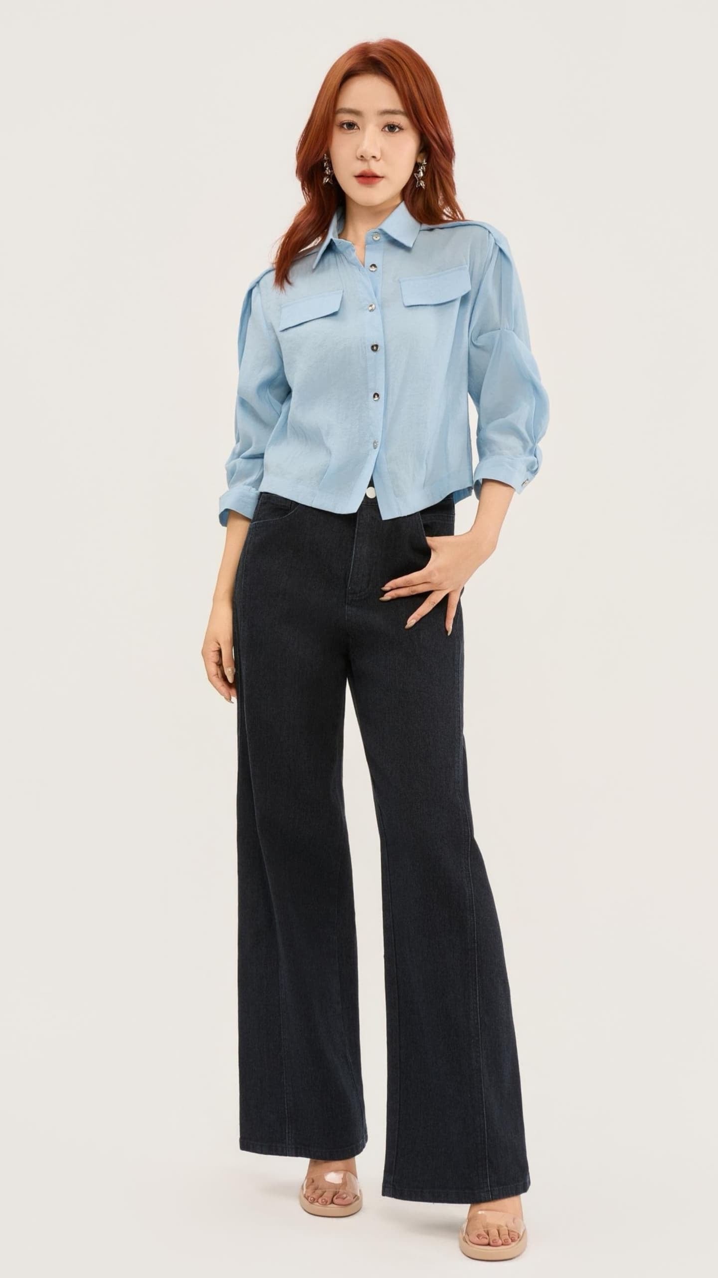 Ziri Straight Legged Denim Jeans