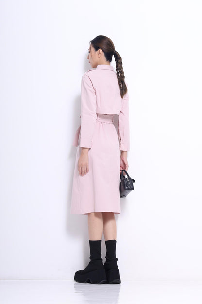 Amanda Trench Shirt Dress
