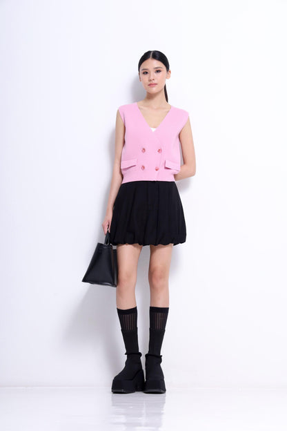 Lindsay V-Neck Knit Vest