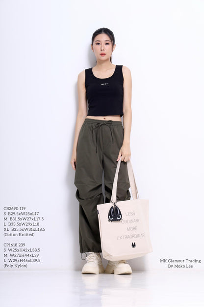 Omo Pleated Cargo Pants