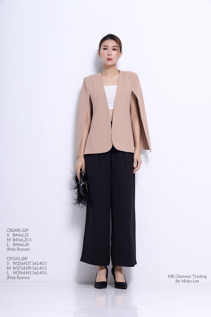 Jace Tailored Cape Blazer