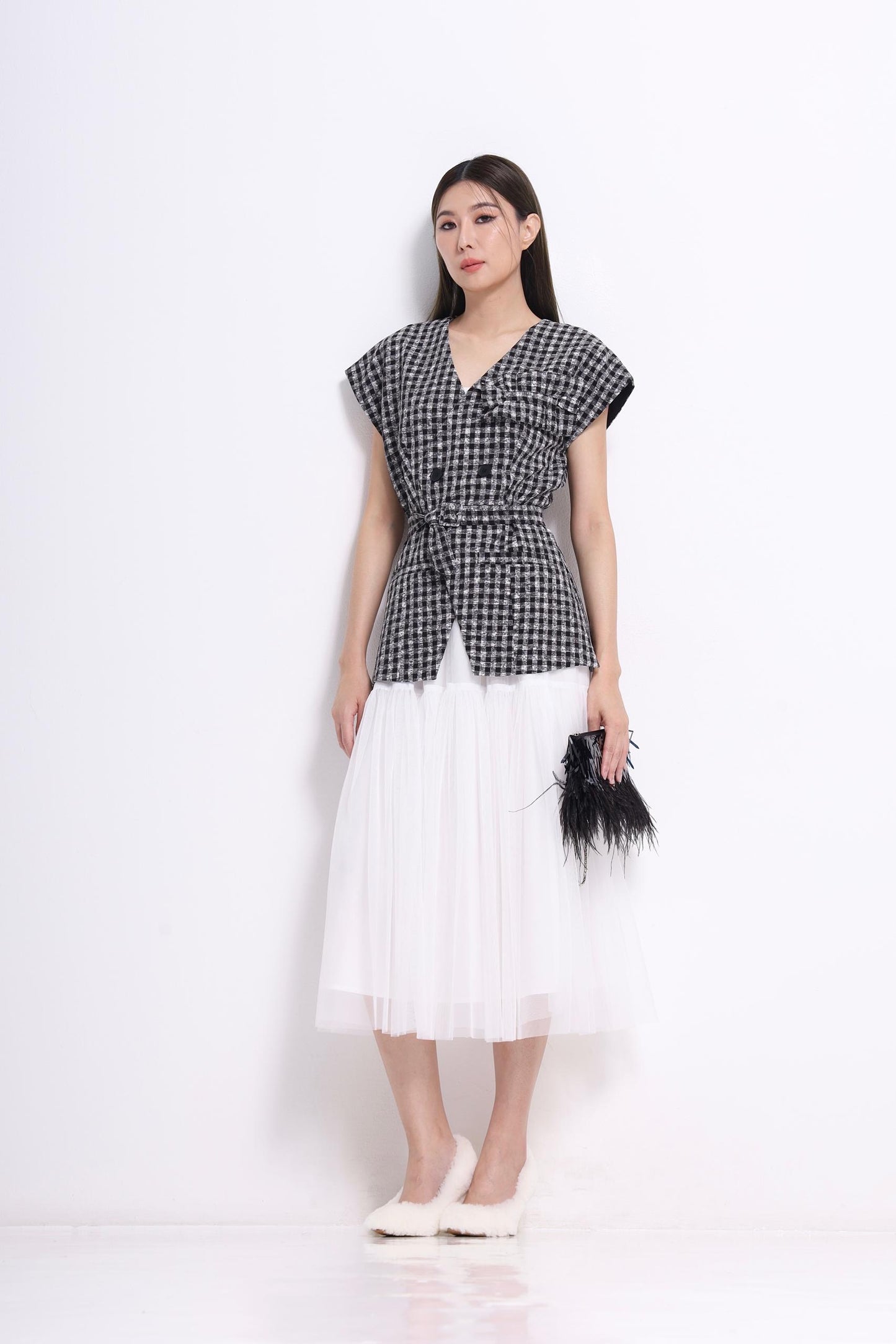 Ellina Flowy Tulle Skirt