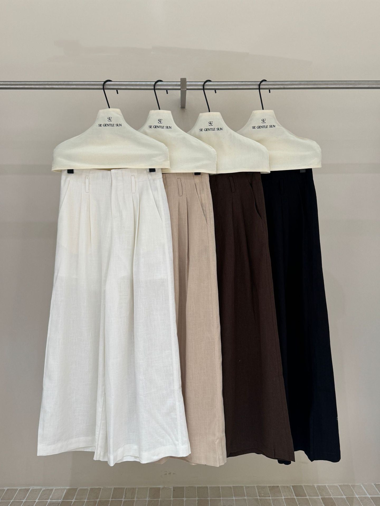 Hana Ramie Wide Legged Pants