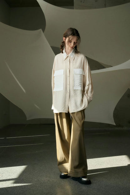 Aubrey Oversized Pocket Shirt