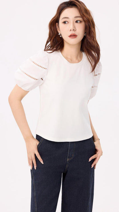Ziri Bubble Sleeve Blouse