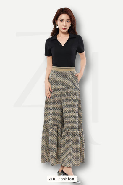 Ziri V-Neck Cotton Top