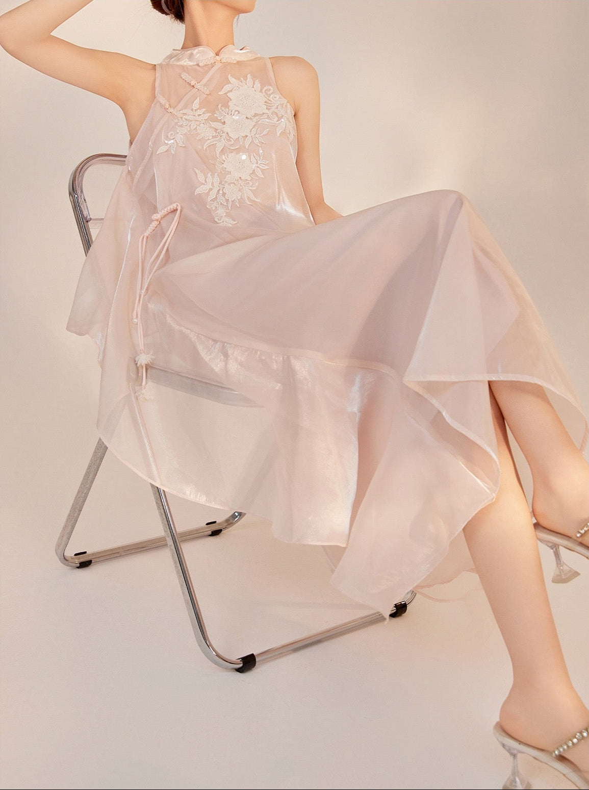 Liu Orient Embroidery Dress