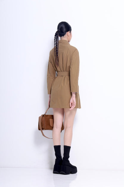 Sylvia Mid-Length Trench Jacket