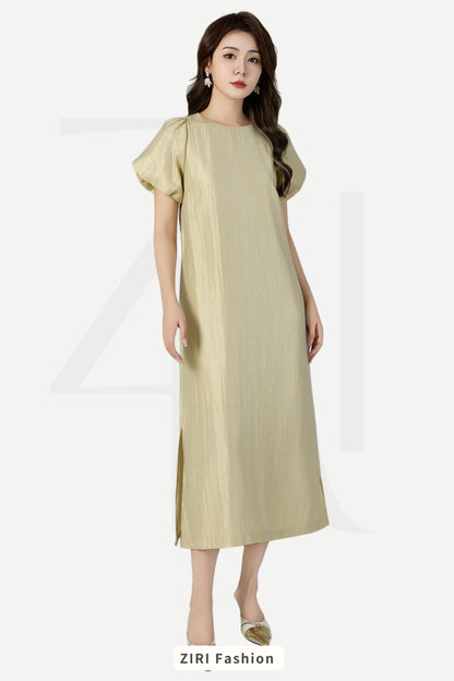 Ziri H-line Midaxi Dress