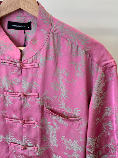 Qi Oriental Brocade Tang Shirt (Mens)