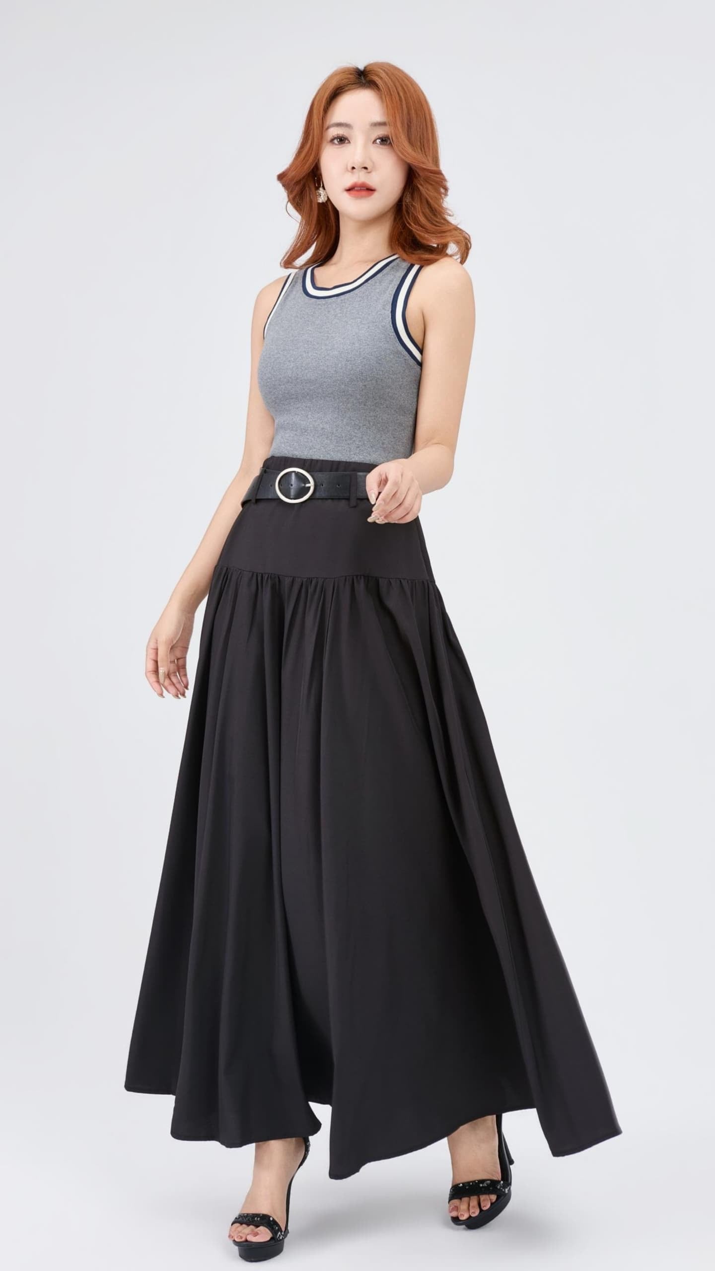 Ziri Tencel Maxi Skirt