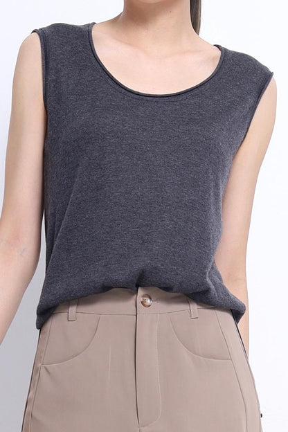 Blaire Loose Knit Singlet